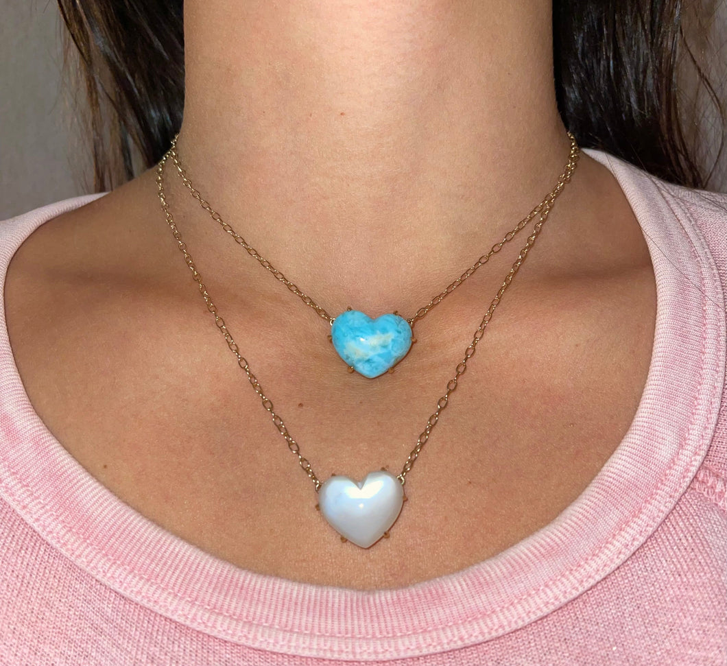 Turquoise See With Your Heart Necklace