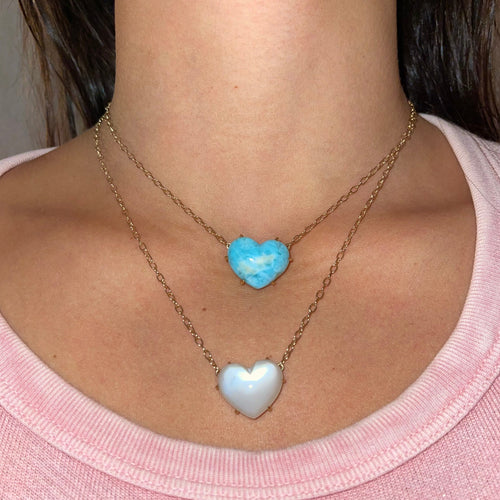Moonstone See With Your Heart Necklace